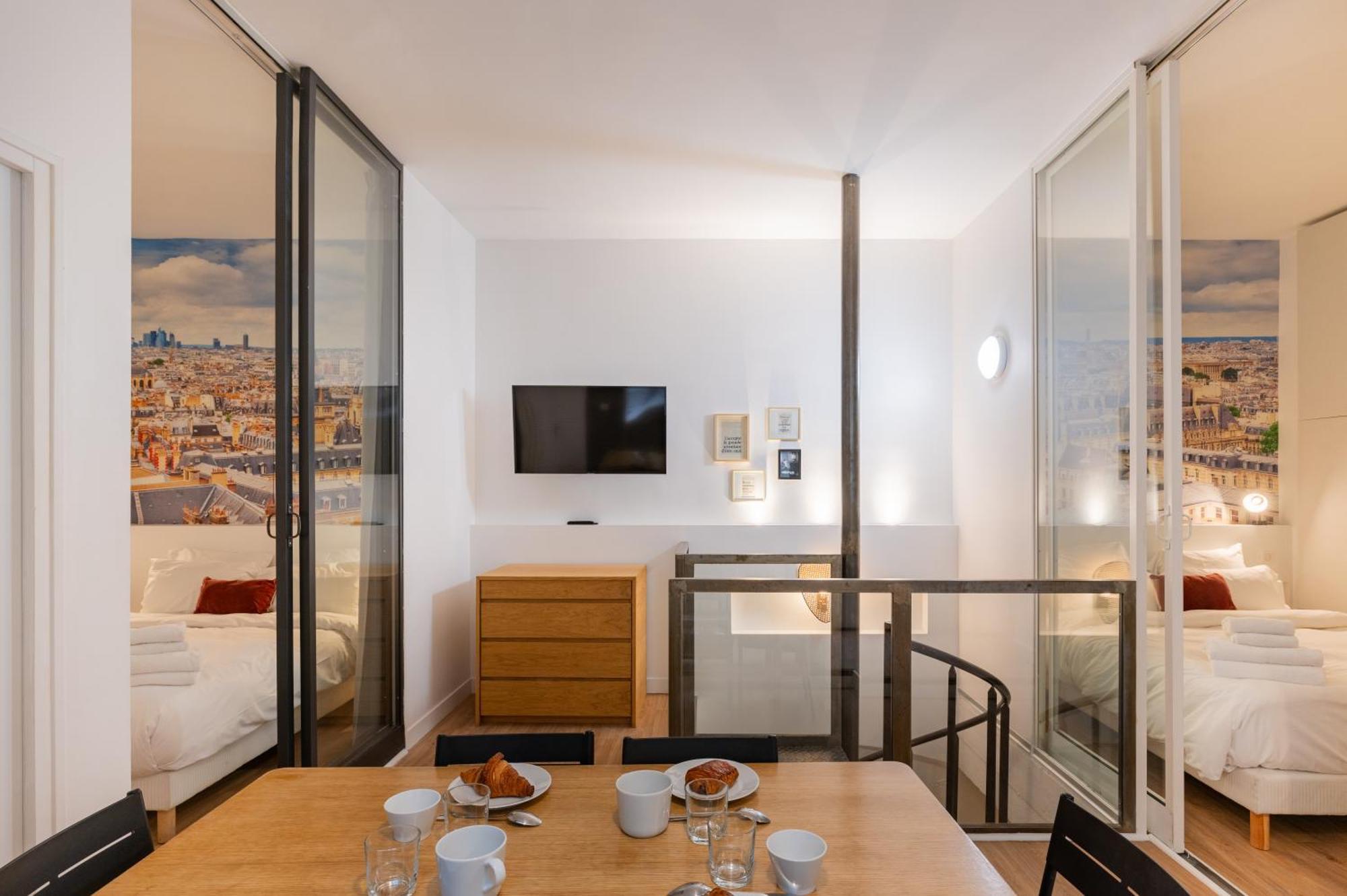 St Germain Sartre ChicSuites Paris Extérieur photo